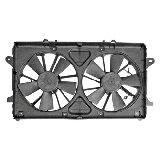 Replace® - Dual Radiator and Condenser Fan Assembly
