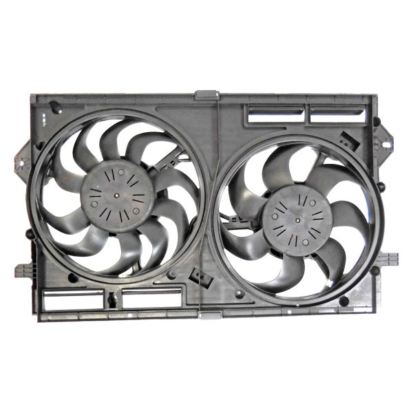 Replace® - Dual Radiator and Condenser Fan Assembly