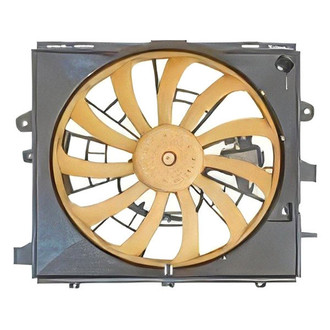 Replace® - Radiator and Condenser Fan Assembly with One Big Fan