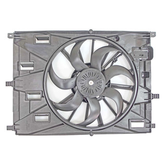 Replace® - Radiator and Condenser Fan Assembly with One Big Fan