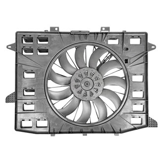 Replace® - Radiator and Condenser Fan Assembly with One Big Fan