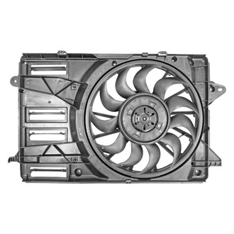 Replace® - Radiator and Condenser Fan Assembly with One Big Fan