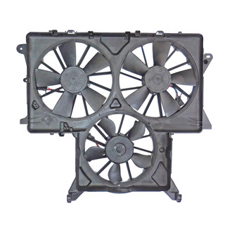 Replace® - Radiator and Condenser Fan Assembly with Three Fans