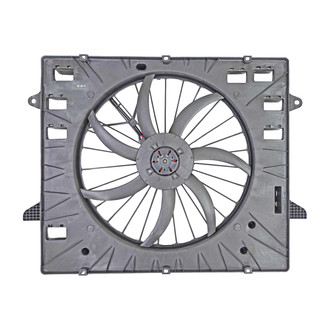 Replace® - Radiator and Condenser Fan Assembly with One Big Fan