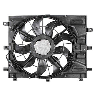 Replace® - Radiator and Condenser Fan Assembly with Three Fans