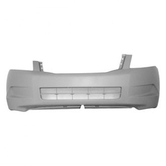 Bumper Cover For 2008-2012 Honda Accord Sedan Rear Primed w// Dual Exhaust Holes
