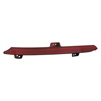 Replace® - Rear Driver Side Bumper Reflector (CAPA Certified)