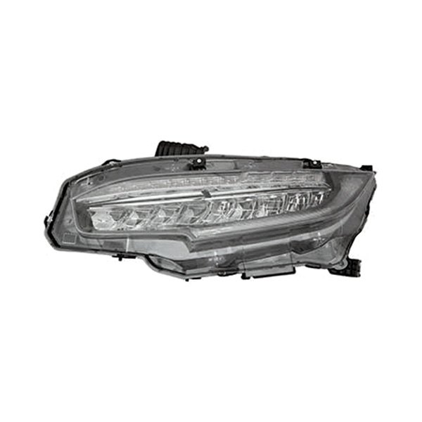Replace® - Driver Side Replacement Headlight (Brand New OE), Honda Civic