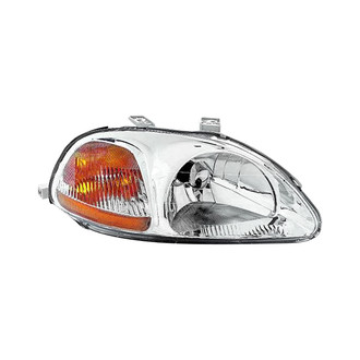 Replace® - Passenger Side Replacement Headlight Lens and Housing (Standard Line)