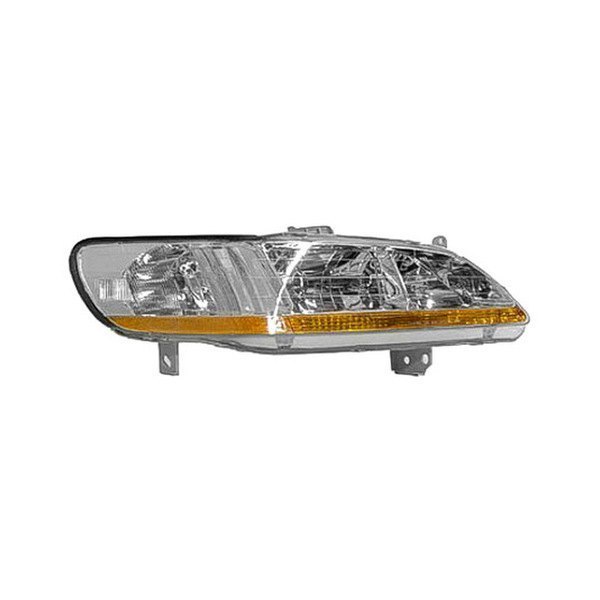 Replace® - Passenger Side Replacement Headlight (Remanufactured OE), Honda Accord