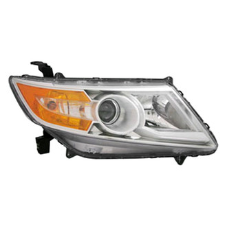 Replace® - Passenger Side Replacement Headlight Lens and Housing (CAPA Certified)