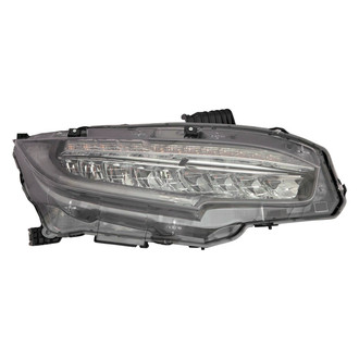 Replace® - Remanufactured OE Passenger Side Replacement Headlight