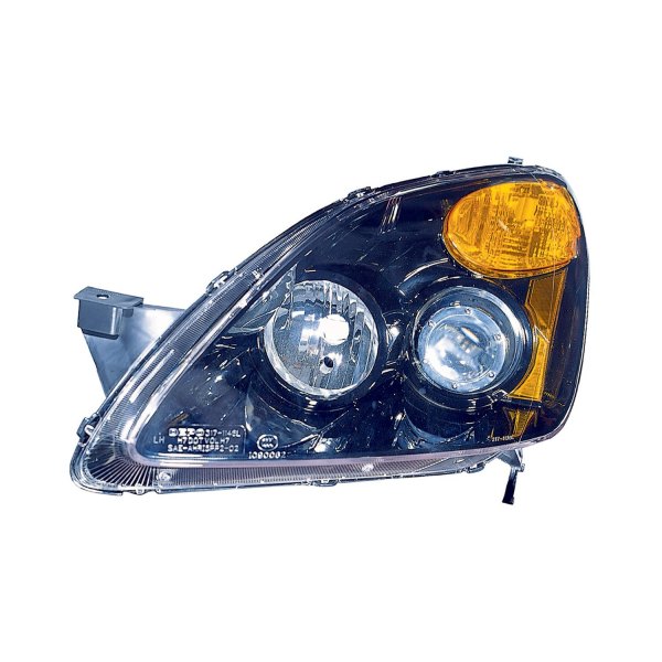 Replace® - Driver and Passenger Side Black Projector Headlights, Honda CR-V