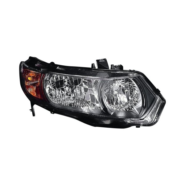 Replace® - Passenger Side Replacement Headlight (Remanufactured OE), Honda Civic