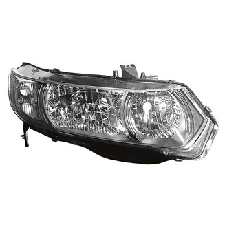 Replace® - Passenger Side Replacement Headlight Lens and Housing (CAPA Certified)