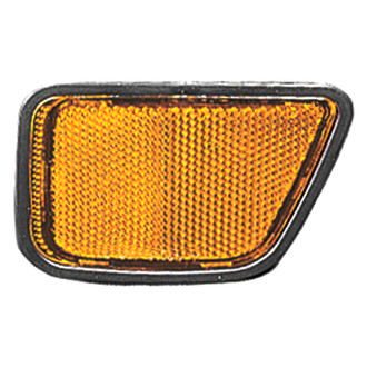 Replace® HO2556101C - Front Driver Side Bumper Reflector (CAPA Certified)