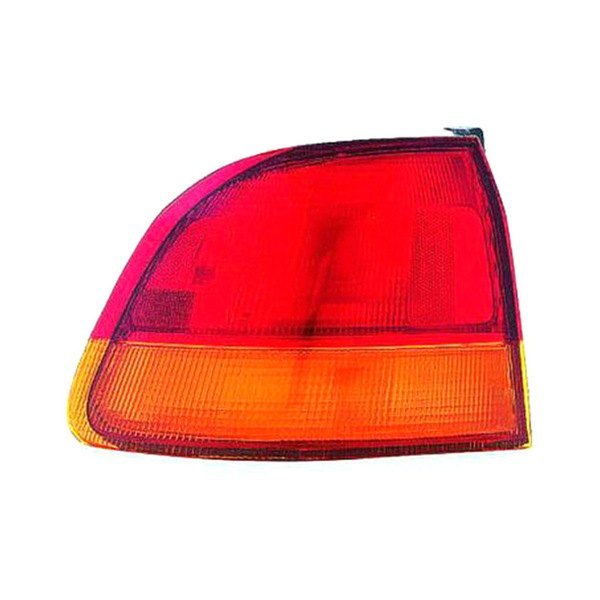 Replace® - Driver Side Outer Replacement Tail Light Lens and Housing, Honda Civic