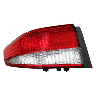 Replace® - Driver Side Outer Replacement Tail Light Lens and Housing (Value Line)