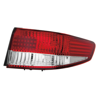 Replace® - Passenger Side Outer Replacement Tail Light Lens and Housing (CAPA Certified)