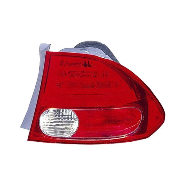 Replace® - Passenger Side Outer Replacement Tail Light (Remanufactured OE), Honda Civic