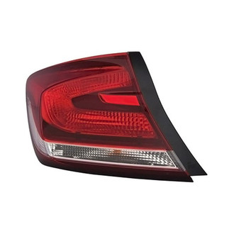 Replace® - Driver Side Outer Replacement Tail Light (CAPA Certified)