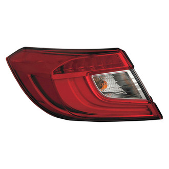 Replace® - Driver Side Outer Replacement Tail Light (CAPA Certified)