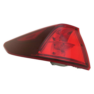 Replace® - Driver Side Outer Replacement Tail Light (CAPA Certified)