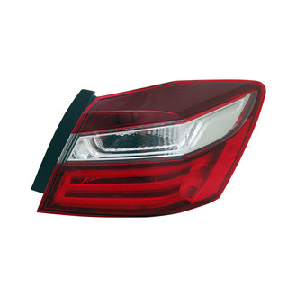 Replace® - Passenger Side Outer Replacement Tail Light (CAPA Certified)