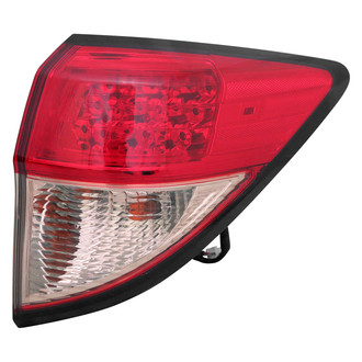 Replace® - Passenger Side Outer Replacement Tail Light (CAPA Certified)
