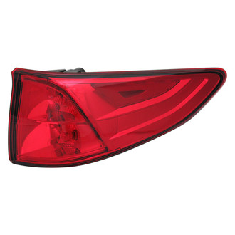 Replace® - Passenger Side Outer Replacement Tail Light (CAPA Certified)