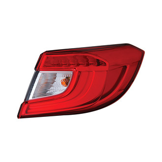 Replace® - Passenger Side Outer Replacement Tail Light (CAPA Certified)