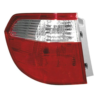 Replace® - Driver Side Outer Replacement Tail Light Lens and Housing (Value Line)