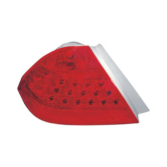 Replace® - Driver Side Outer Replacement Tail Light Lens and Housing (CAPA Certified)