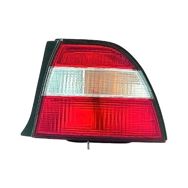 Replace® - Passenger Side Outer Replacement Tail Light Lens and Housing, Honda Accord