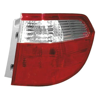 Replace® - Passenger Side Outer Replacement Tail Light Lens and Housing (CAPA Certified)
