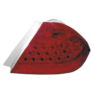 Replace® - Passenger Side Outer Replacement Tail Light Lens and Housing (CAPA Certified)