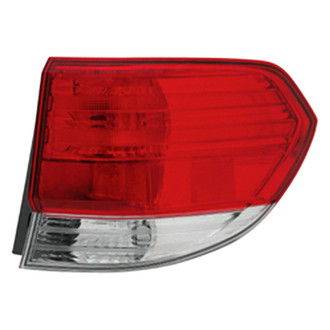 Replace® - Passenger Side Outer Replacement Tail Light Lens and Housing (Value Line)