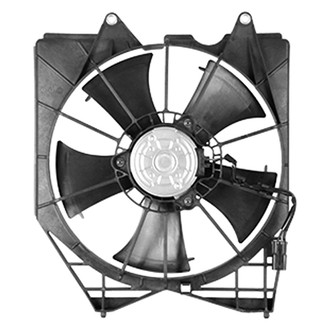 Replace® - Dual Radiator and Condenser Fan Assembly