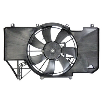 Replace® - Radiator and Condenser Fan Assembly with One Big Fan