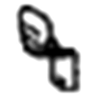 Replace® - Rear Upper Bumper Cover Bracket