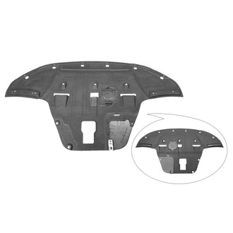 Replace® - Front Forward Engine Splash Shield (CAPA Certified)