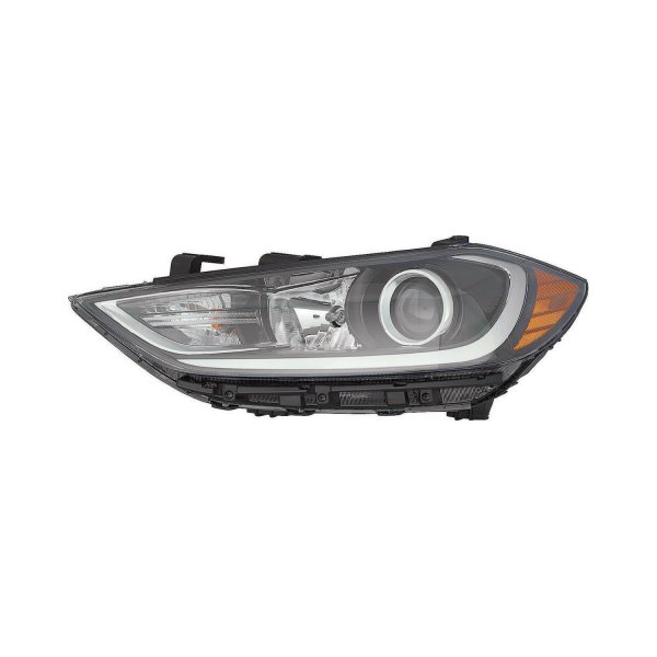 Replace® - Driver Side Replacement Headlight, Hyundai Elantra