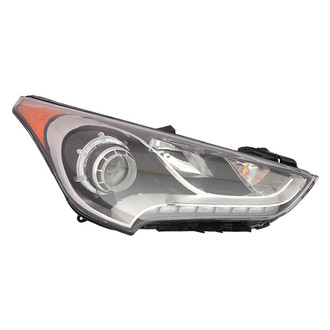 Replace® - Passenger Side Replacement Headlight (CAPA Certified)