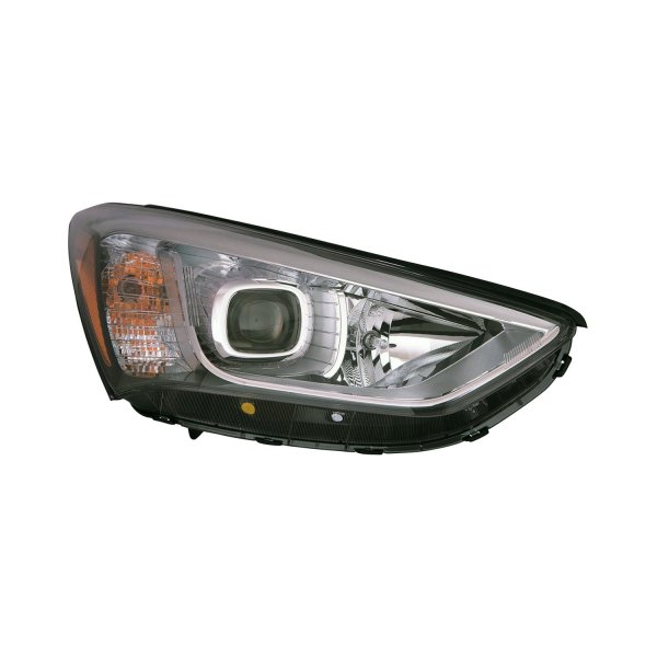 Replace® - Passenger Side Replacement Headlight (Remanufactured OE), Hyundai Santa Fe