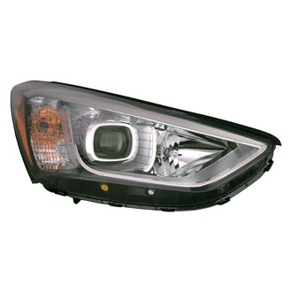 Replace® - Passenger Side Replacement Headlight (CAPA Certified)