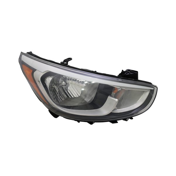 Replace® - Passenger Side Replacement Headlight, Hyundai Accent