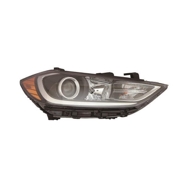 Replace® - Passenger Side Replacement Headlight, Hyundai Elantra