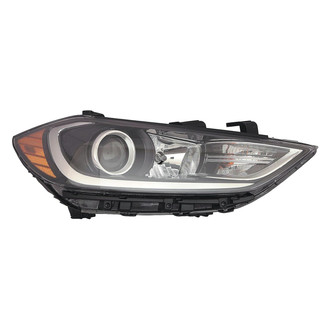 Replace® - Passenger Side Replacement Headlight (CAPA Certified)