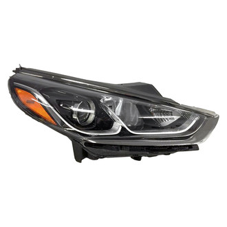 Replace® - Passenger Side Replacement Headlight (CAPA Certified)