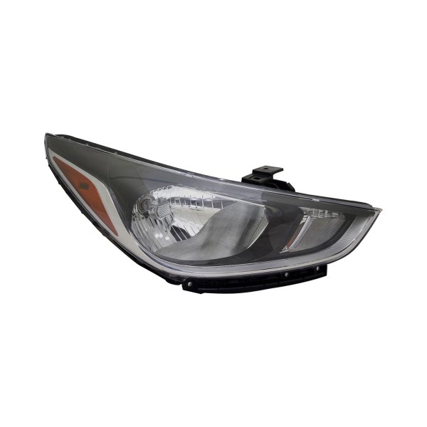 Replace® - Passenger Side Replacement Headlight, Hyundai Accent